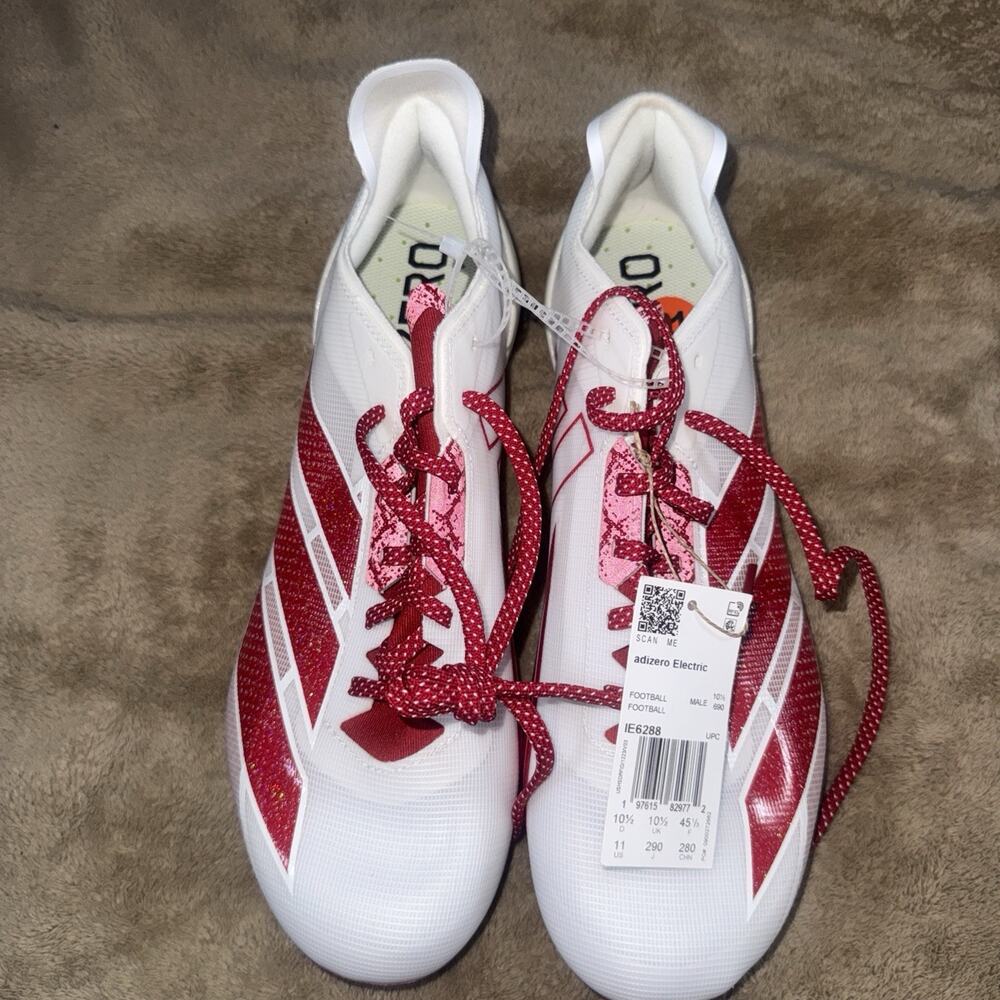 Adidas Adizero Electric 2 Football Cleats - Men's Size 11 New No Box